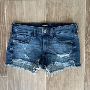 Express low rise shorts